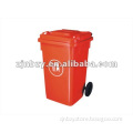 50 Liter Outdoor Plastic Dustbin with Wheels